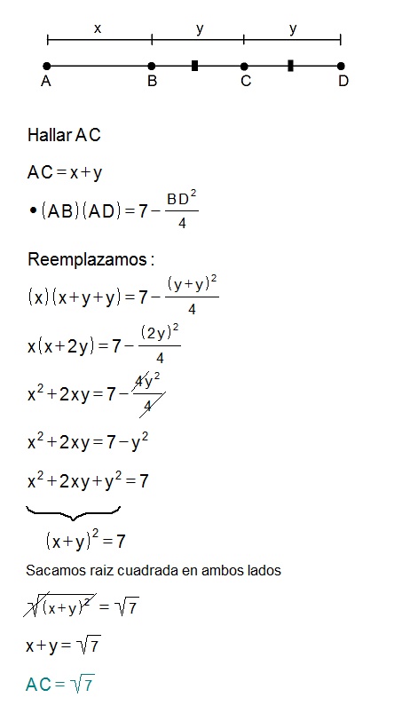 Ejercicios segmentos