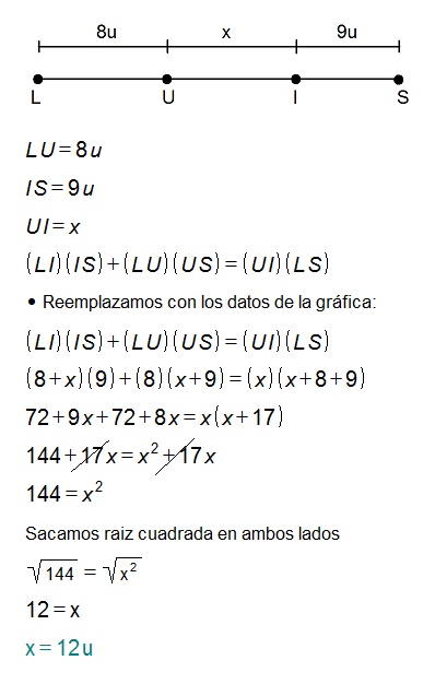 Ejercicios segmentos