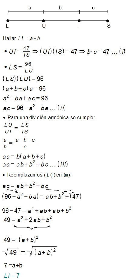 Ejercicios segmentos